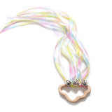 Montessori Style Sensory Toy BPA-free Non-toxic Baby Ribbon Ring Newborns Upwards Develop Colour Recognition Sensory Toy,