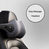 JINSERTA Massage Neck Support Pillow Car Seat Back Support Headrest Pillow Simulation Human Massage Car Back Travel Home Office,