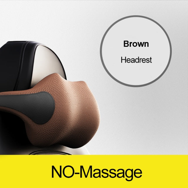 JINSERTA Massage Neck Support Pillow Car Seat Back Support Headrest Pillow Simulation Human Massage Car Back Travel Home Office,
