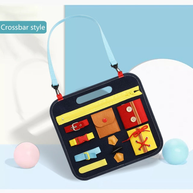 baby montessori toys for children boys girls Busy Board Educational toys Sensory Board For Toddlers Ntelligence Development,