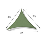 Outdoor Sun Shade Sail Garden Awning Easy Waterproof Terrace Tourist Parasol Pergola Gazebos Camping Multicolored Canvas Anti-UV
