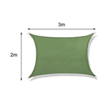 Outdoor Sun Shade Sail Garden Awning Easy Waterproof Terrace Tourist Parasol Pergola Gazebos Camping Multicolored Canvas Anti-UV,