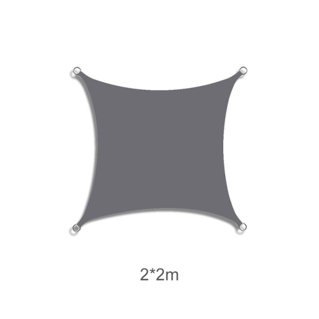 Outdoor Sun Shade Sail Garden Awning Easy Waterproof Terrace Tourist Parasol Pergola Gazebos Camping Multicolored Canvas Anti-UV