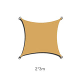 Outdoor Sun Shade Sail Garden Awning Easy Waterproof Terrace Tourist Parasol Pergola Gazebos Camping Multicolored Canvas Anti-UV,