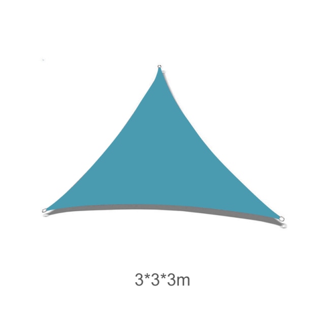 Outdoor Sun Shade Sail Garden Awning Easy Waterproof Terrace Tourist Parasol Pergola Gazebos Camping Multicolored Canvas Anti-UV