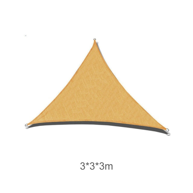 Outdoor Sun Shade Sail Garden Awning Easy Waterproof Terrace Tourist Parasol Pergola Gazebos Camping Multicolored Canvas Anti-UV,