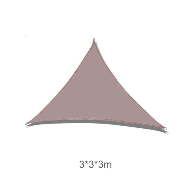 Outdoor Sun Shade Sail Garden Awning Easy Waterproof Terrace Tourist Parasol Pergola Gazebos Camping Multicolored Canvas Anti-UV