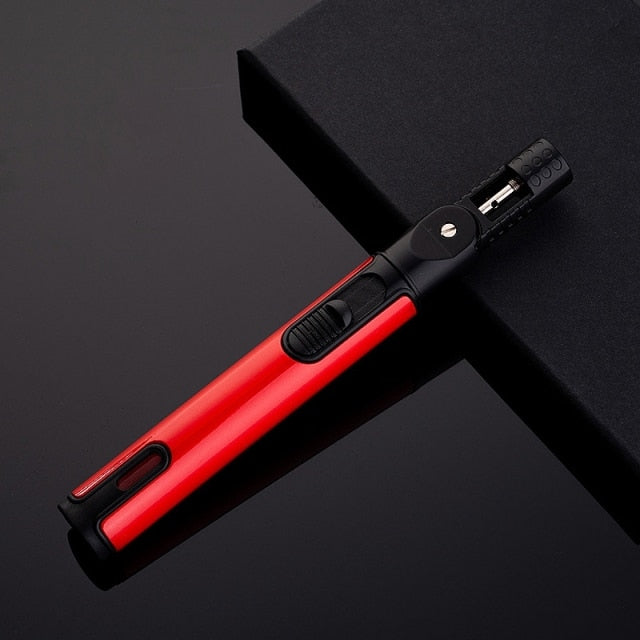 Super Long BBQ Kitchen Cooking Gas Lighter Torch Turbo Lighter Cigar Smoking Lighters Metal Cigarette Lighters Gadgets for Men
