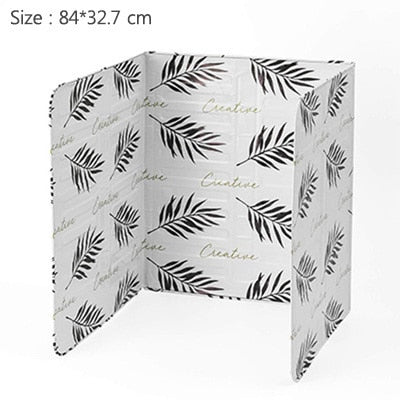 Aluminum Foldable Kitchen Gas Stove Baffle Plate Kitchen Frying Pan Oil Splash Protection Screen Kichen Accessories,