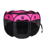 Pet Cage Portable Pet Tent Folding Dog House Indoor Cat Tent Puppy Kennel For Dog Cat Rabbits Outdoor Playpen Easy Operation,
