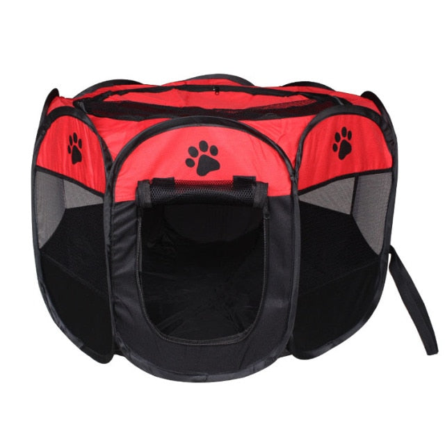 Pet Cage Portable Pet Tent Folding Dog House Indoor Cat Tent Puppy Kennel For Dog Cat Rabbits Outdoor Playpen Easy Operation,