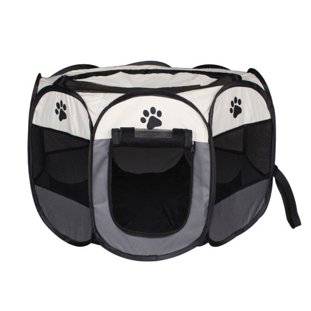Pet Cage Portable Pet Tent Folding Dog House Indoor Cat Tent Puppy Kennel For Dog Cat Rabbits Outdoor Playpen Easy Operation,