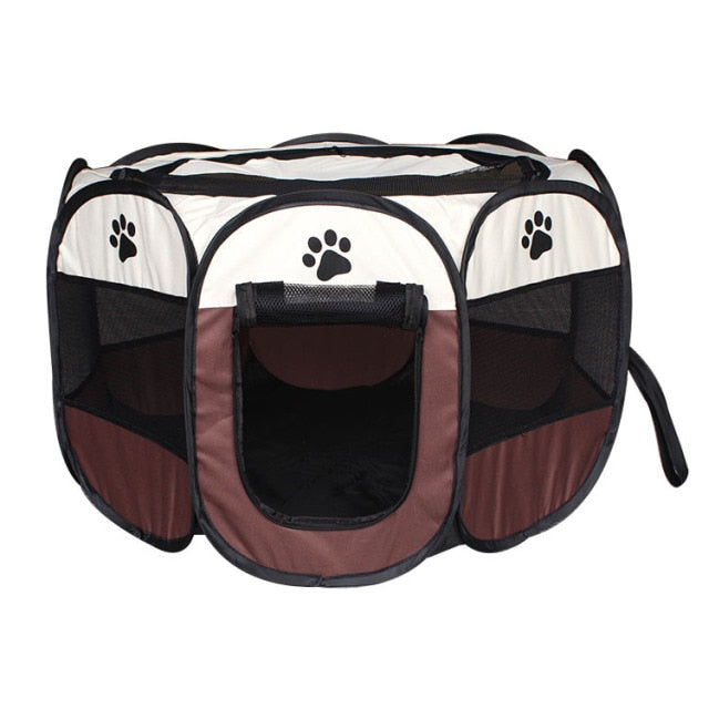 Pet Cage Portable Pet Tent Folding Dog House Indoor Cat Tent Puppy Kennel For Dog Cat Rabbits Outdoor Playpen Easy Operation,