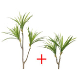 122cm Tropical Tree Large Artificial Ficus Plants Branches Plastic Fake Leafs Green Banyan Tree For Home Garden Room Shop Decor,