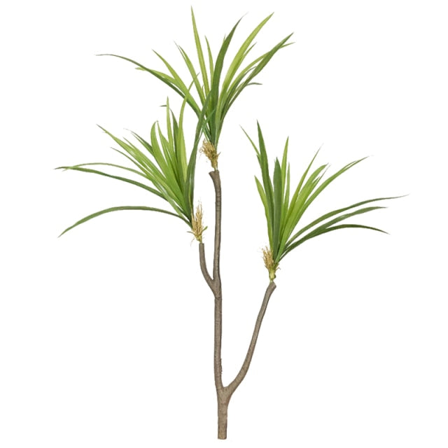 122cm Tropical Tree Large Artificial Ficus Plants Branches Plastic Fake Leafs Green Banyan Tree For Home Garden Room Shop Decor