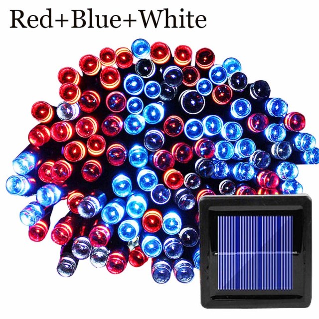200 Led Solar Garland String Fairy Lights Outdoor 22M Solar Powered Lamp for Garden Decoration 3 Mode Holiday Xmas Wedding Party