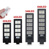 LED Solar Outdoor Power Lamp Garden Light Street Light Waterproof For Garden Decoration Remote Control Radar+PIR Human Sensor,