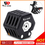 WEST BIKING Foldable Bike Lock MTB Road Bicycle Hamburg Lock High Security Anti-Theft Scooter Electric E-Bike Cycling Chain Lock,