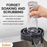 Sueea® Rinser Kruggo Glass Rinser Tassenwaschspüler Press-Type Automatic Cleaner for Bar coffee Home Office Glass Rinser,