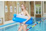 Inflatable Foldable Floating Row Backrest Air Mattresses Bed Beach Swimming Pool Water Sports Lounger float Chair Hammock Mat,