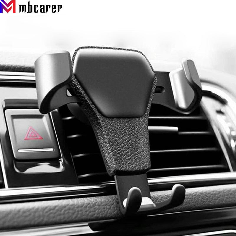 Gravity Car Mount For Mobile Phone Holder Car Air Vent Clip Stand Cell phone GPS Support For iPhone 11 XS X XR 7 Samsung Huawei,