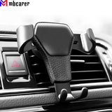 Gravity Car Mount For Mobile Phone Holder Car Air Vent Clip Stand Cell phone GPS Support For iPhone 11 XS X XR 7 Samsung Huawei,