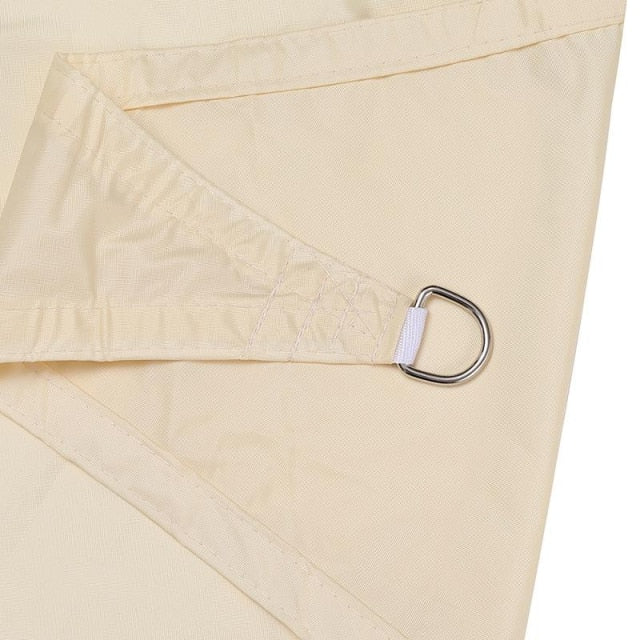 Garden Patio Pool Shade Sail Waterproof Triangular UV Sun Shelter Patio Canopy Garden Sun Shade Awning Camping Picnic Tent