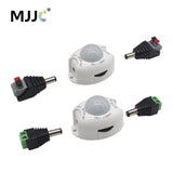 12V Motion Sensor Light Switch 5V DC Activated Timer Automatic Movement Detector ON OFF LED Strip Light PIR Motion Sensor Switch,