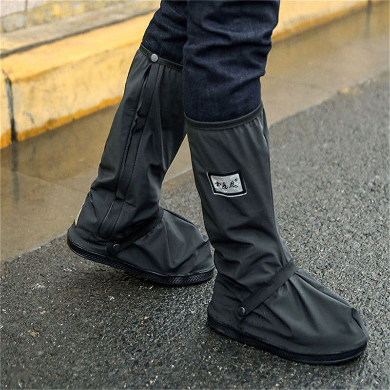 Hot Sell Creative Waterproof Reusable Motorcycle Cycling Bike Rain Boot Shoes Covers Rainproof Shoes Cover Rainproof Thick,