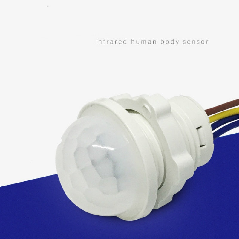 85-265V home indoor outdoor Infrared Light Motion Sensor Time Delay Home Lighting PIR Switch Led Sensitive night lamp,
