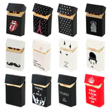 Hold 20 Cigarettes Ladies Silicone Cigarette Case Cover Man Women Smoking Cigarette Box Sleeve Pocket Cigarettes Pack Cover Gift