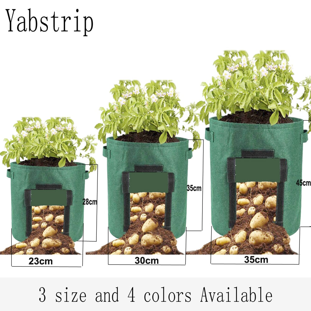 Plant Growth Bag home garden Potato greenhouse Vegetable Planting Bag Moisturizing jardin Vertical Garden Grow Bag seedling pot