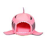 Dropship Pet Cat Bed Soft Pet Cushion Dog House Shark For Large Dogs Tent High Quality Cotton Small Sleeping Bag Product Items, 