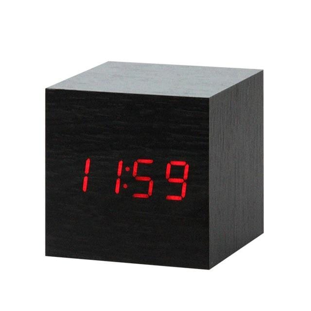 Oaktick-Digital Wooden Clock, 