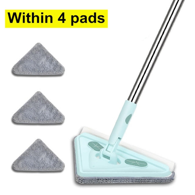 Large Window Cleaning Mop Glass Cleaner Wash Expansion Floor Sweeping Wall Wiper Car Supplies Kitchen Items Automatic Door Brush, 