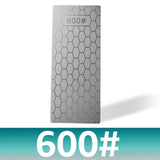 Diamond Knife Sharpening Stone 400#600# 1000# Knife Sharpener 1- 4Pcs Set Ultra-thin Honeycomb Surface Whetstone Grindstone Tool, 
