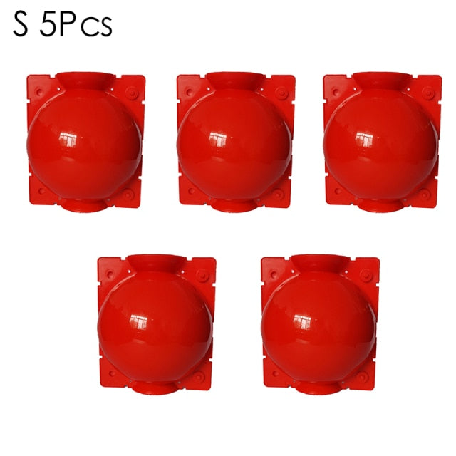 5pcs Plant Rooting Ball Grafting Rooting Growing Box Breeding Case For Garden Plant High-pressure Propagation Box Sapling, 
