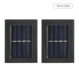 2pcs Solar Wall Lamp Outdoor Garden Waterproof Household Wall Lamp Light Up And Down Decorative Garden Lamps Hiking And Camping, 