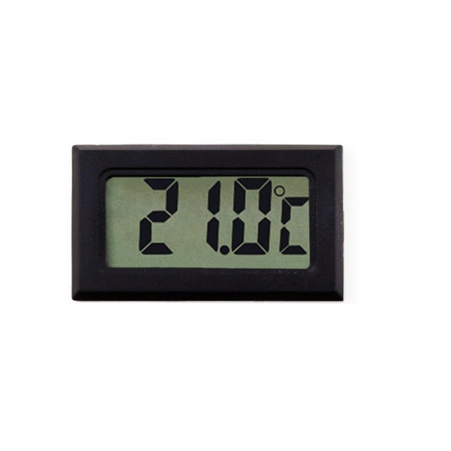 Digital Thermometer Hygrometer Mini LCD Humidity Meter Freezer Fridge Thermometer for -50~70 Coolers Aquarium Chillers