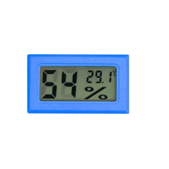 Digital Thermometer Hygrometer Mini LCD Humidity Meter Freezer Fridge Thermometer for -50~70 Coolers Aquarium Chillers, 