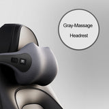 JINSERTA Massage Neck Support Pillow Car Seat Back Support Headrest Pillow Simulation Human Massage Car Back Travel Home Office, 