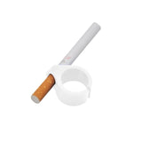 1Pcs Silicone Smoker Finger Ring Hand Rack Cigarette Holder Smoking Accessories for Game Player Driver Hand Free, 