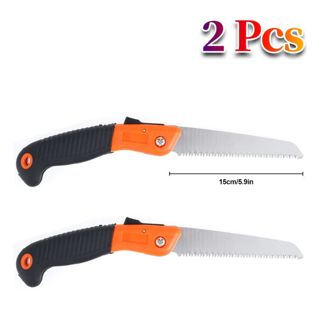 Folding Saw DIY Wood Pruning Saw With Hard Teeth Pruning Hand Saw Bushcraft Garden Tools for Outdoor Camping SK5 Grafting Pruner
