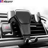 Gravity Car Mount For Mobile Phone Holder Car Air Vent Clip Stand Cell phone GPS Support For iPhone 11 XS X XR 7 Samsung Huawei, 