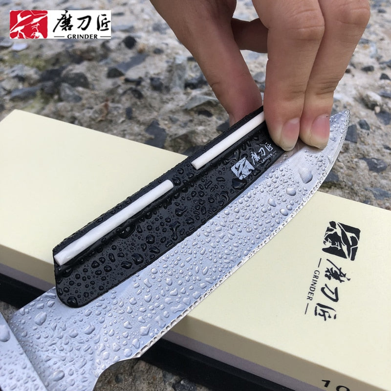 TAIDEA 1/2/3Pcs Sharpening Stone Fixed Knife Sharpener Angle guide 15degrees Whetstone Accessories Kitche Knives Auxiliary Tool, 